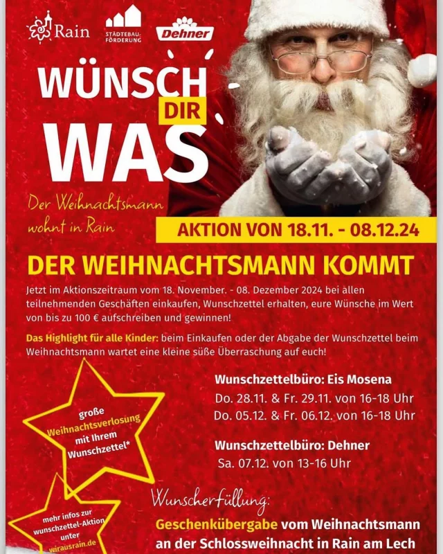 Morgen geht’s los …wünsch dir was .  Wie wärs z.b. mit einem Gutschein bei uns 💇🏻‍♀️✂️#wirausrain#stadtrain#haardesignnadinegoeth#friseur#haardesignnadineschmid #